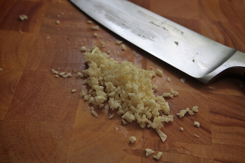Aglio tritato