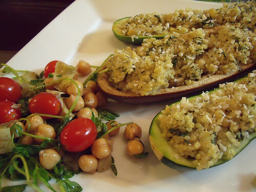 zucchine ripiene per persone diabetiche