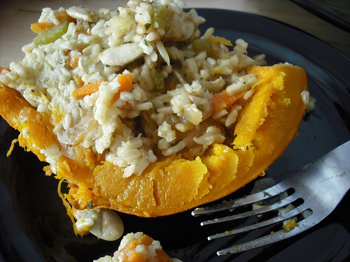 menù completo a base di zucca - la zucca ripiena