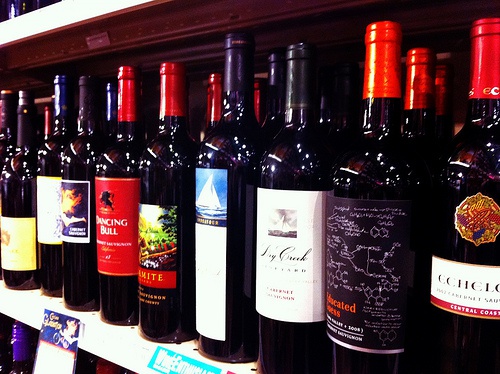 Bottiglie di vino