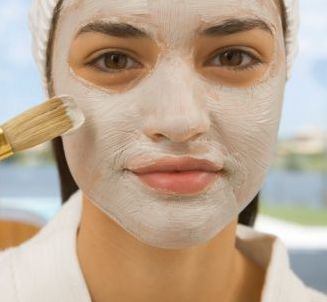 maschera per pelle del viso secca