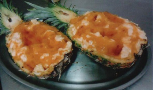 ananas ripieno