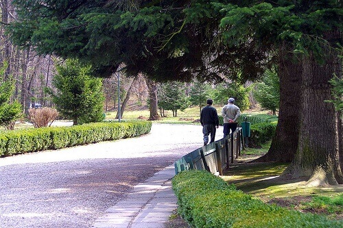 passeggiata al parco