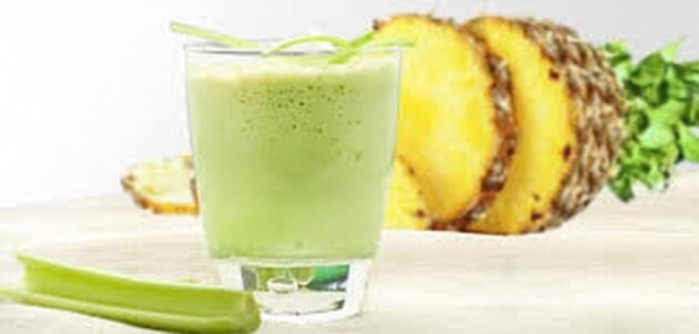 Sedano e ananas
