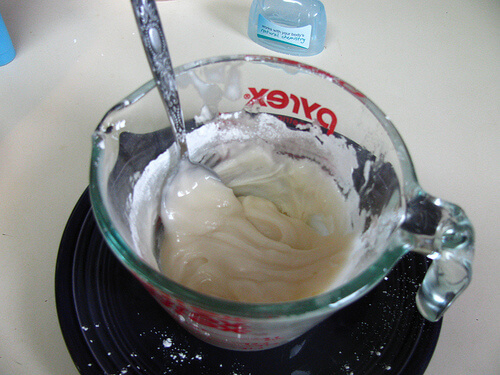 Crema di bicarbonato
