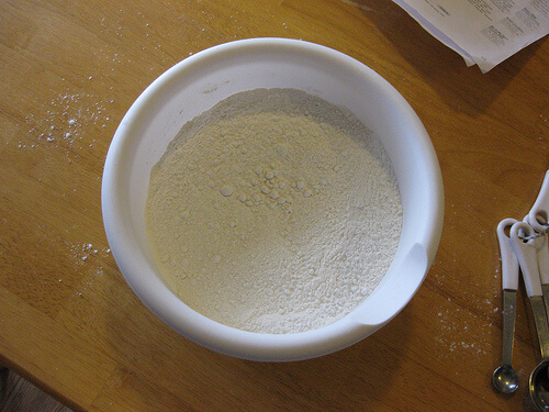 Bicarbonato di sodio in polvere