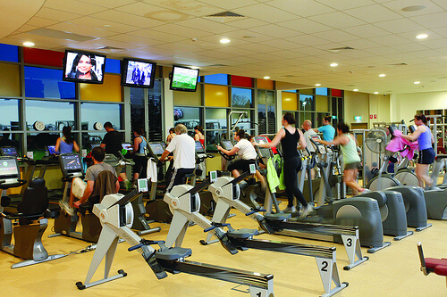 escercizio in palestra