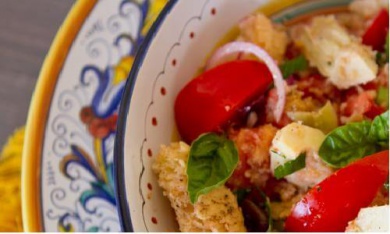 Fresca e gustosa: la panzanella di Firenze!