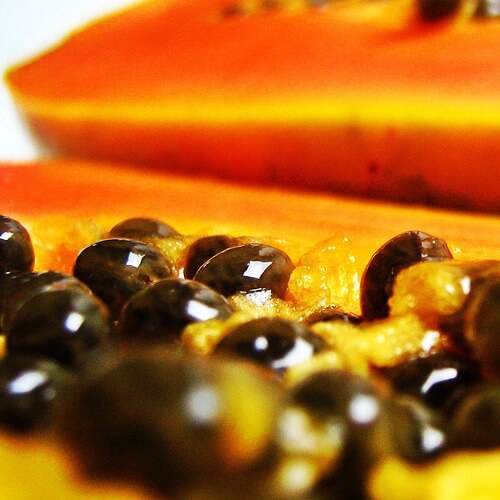i semi di papaya possiedono grandi proprietà per la salute