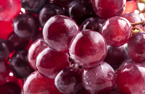 l'uva è ricca di potassio e antiossidanti