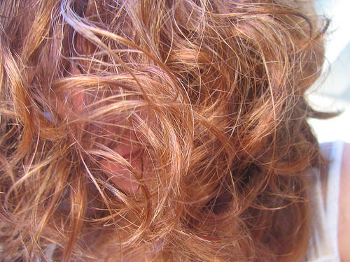 Capelli crespi e mossi