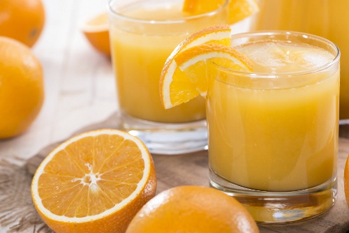 Ridurre l'acido urico con le arance