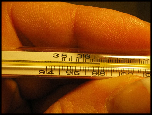 Termometro per misurare la febbre