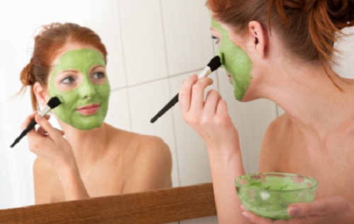 Maschera argilla verde