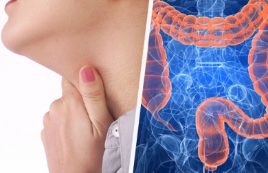 Mal di gola e intestino: c'è una relazione?