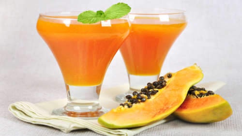succo di papaya per il colon