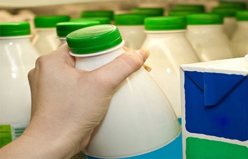 Latte al supermercato