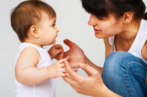 bambino e mamma