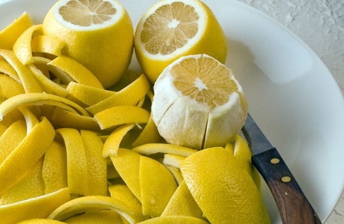 succo della scorza di limone