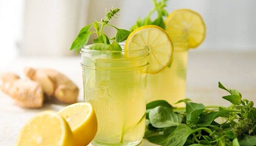 Infuso allo zenzero limone e menta