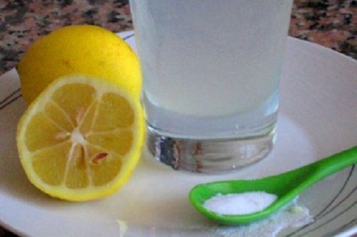 Bicarbonato con limone