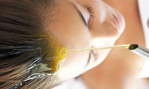 Olio per il cuoio capelluto
