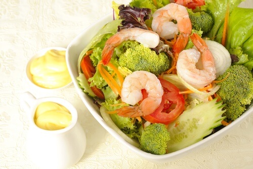 insalata a base di broccoli