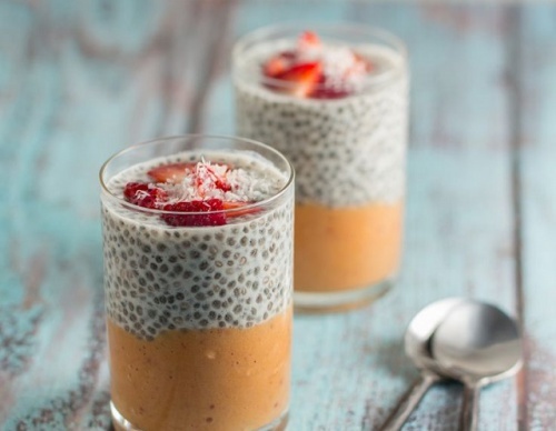 semi di chia nel frullato