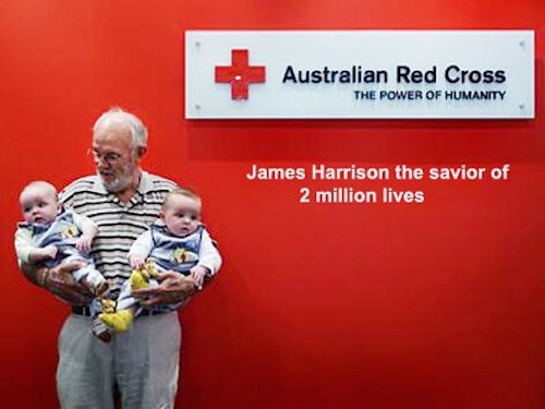 James Harrison Blood donar