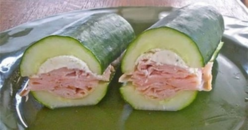 Panini di insalata di cetriolo