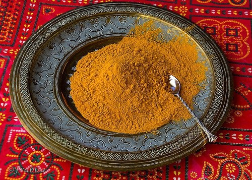 piatto di curcuma