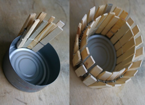 riutilizzare scatoletta di tonna