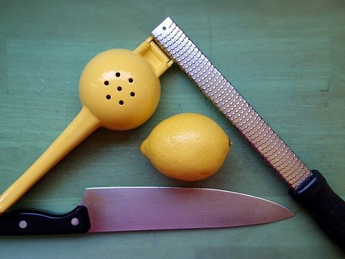 limone grattugiato