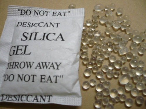 10 usi per i sacchettini con il gel di silice
