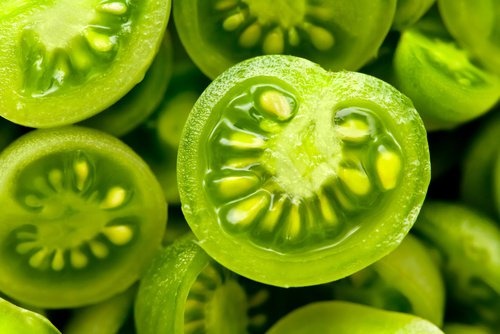 pomodori verdi per le varici