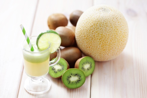 Succo di kiwi e melone