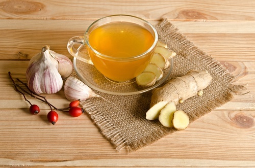 Ricetta infuso aglio e zenzero