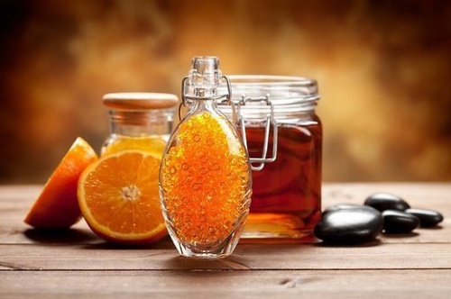 arance e miele per una colazione sana
