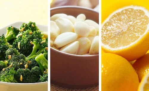 Prendersi cura del peso e della salute con broccoli, limone e aglio