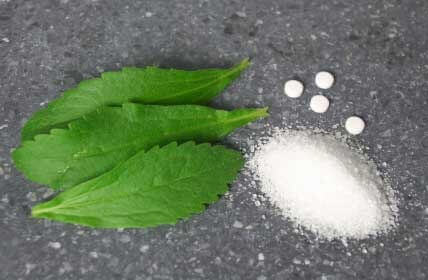 stevia polvere pastiglie foglie