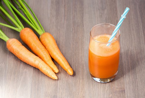 carote e succo di carote