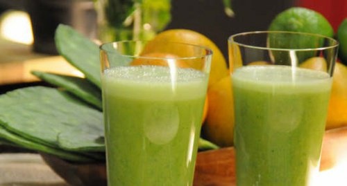 Succo di nopal con vitamina b9