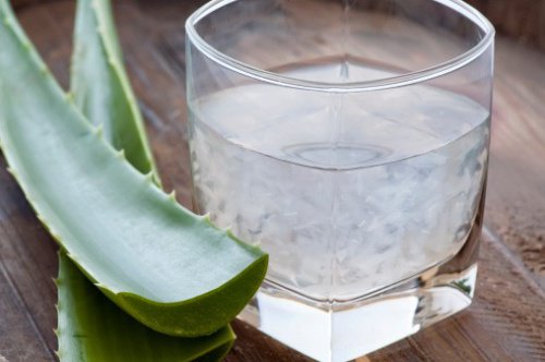 Aloe vera in gel