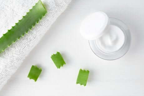 Crema all'aloe vera