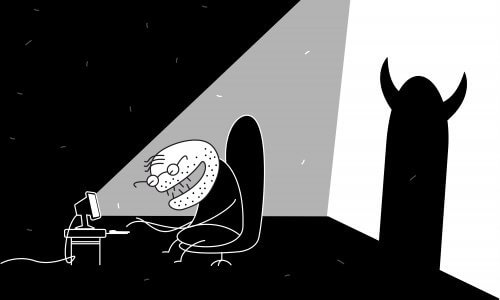 malintenzionato sui social