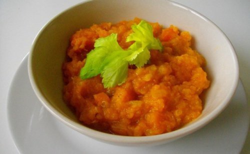 Vellutata di zucca e carota