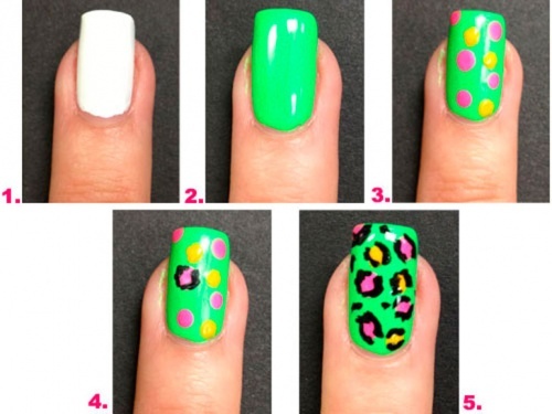 procedimento per effetto leopardato sullo smalto