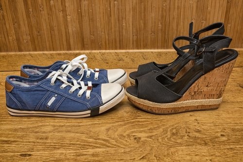 Scarpe che provocano talloni screpolati