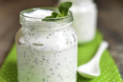 Semi di lino e kefir