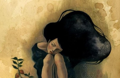 Donna soffre di apatia